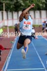 Senior girls triple jump, English Schools Track and Field. Photo: David T. Hewitson/Sports for All Pics